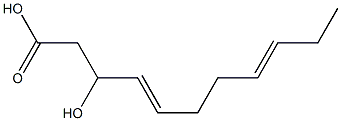 trans,trans-3-Hydroxyundeca-4,8-dienoic acid