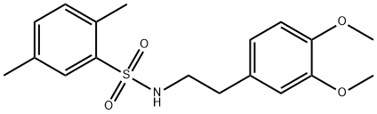 N-[2-(3,4-dimethoxyphenyl)ethyl]-2,5-dimethylbenzenesulfonamide Structure