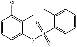 N-(3-chloro-2-methylphenyl)-2-methylbenzenesulfonamide|N-(3-氯-2-甲基苯)-2-甲基苯磺酰胺