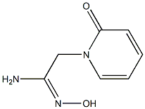 (E)-N'-HYDROXY-2-(2-OXOPYRIDIN-1(2H)-YL)ACETAMIDINE,,结构式