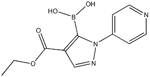 1-(4-吡啶基)-4-乙氧基-1H-吡唑-5-硼酸