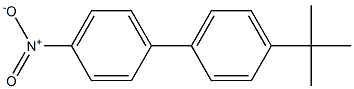 1-tert-Butyl-4-(4-nitrophenyl)benzene 结构式