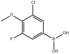 1451392-04-3 3-Chloro-5-fluoro-4-methoxyphenylboronic acid