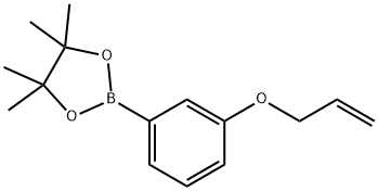 4,4,5,5-tetramethyl-2-[3-(prop-2-en-1-yloxy)phenyl]-1,3,2-dioxaborolane Structure