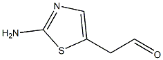 2-(2-aMinothiazol-5-yl)acetaldehyde,,结构式