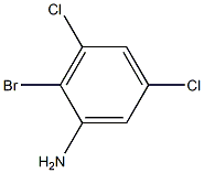2-溴-3,5-二氯苯胺, , 结构式