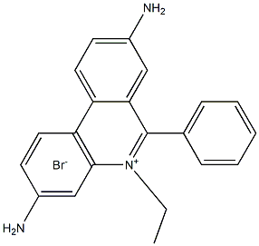 EthidiuM BroMide, 1 Percent Solution, BiotechGrade Structure