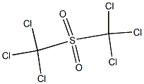 Hexachlorodimethyl sulfone Solution Struktur