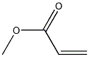 Methyl acrylate Solution 化学構造式