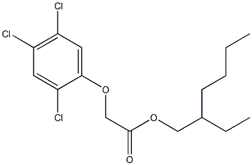 2.4.5-T 2-ethylhexyl ester Solution,,结构式