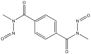 N.N'-Dimethyl-N.N'-dinitrosoterephthalamide ~70% in Mineral Oil Structure