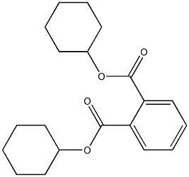 Dicyclohexyl phthalate Solution Struktur
