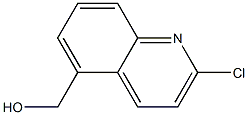 (2-chloroquinolin-5-yl)Methanol,,结构式
