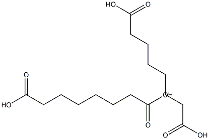 Octanedioic acid (Suberic acid),,结构式