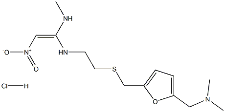 Ranitidine HCl 1 mg/mL (as free base) in Methanol 结构式