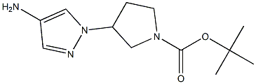 3-(4-AMino-pyrazol-1-yl)-pyrrolidine-1-carboxylic acid tert-butyl ester