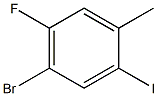 2-Iodo-4-broMo-5-fluorotoluene Structure