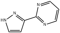 2-(1H-pyrazol-5-yl)pyriMidine Struktur