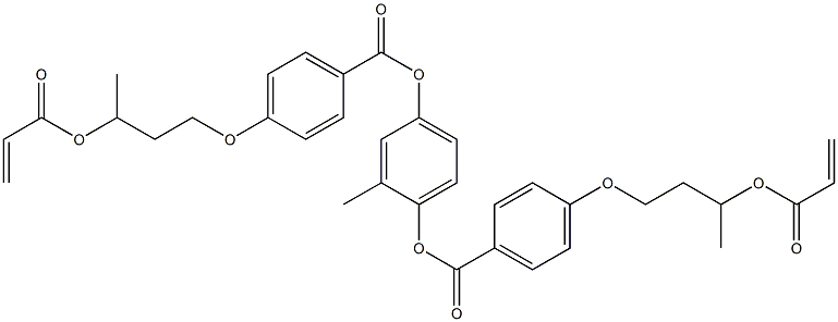146184-09-0 1,4-Bis[4-(3-acryloyloxybutyloxy)benzoyloxy]-2-methylbenzene