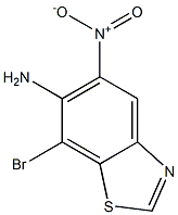 7-BroMo-5-nitro-benzothiazol-6-ylaMine
