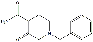 1-benzyl-3-oxopiperidine-4-carboxaMide Structure