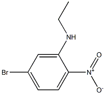 5-broMo-N-ethyl-2-nitroaniline,,结构式