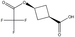 cis-3-(2,2,2-trifluoroacetoxy)cyclobutanecarboxylic acid|