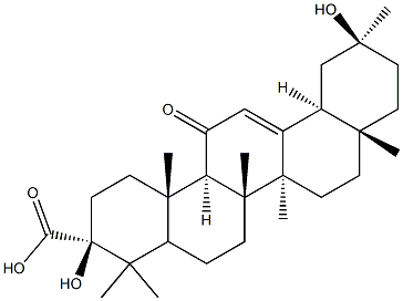 甘草次酸结构式图片