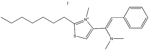 DIMETHYLAMINOSTYRYL HEPTYL METHYL THIAZOLIUM IODID