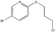 5-broMo-2-(3-chloropropylthio)pyridine