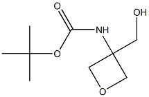 3-(Boc-aMino)oxetane-3-Methanol 化学構造式