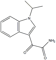 2-(1-isopropyl-1H-indol-3-yl)-2-oxoacetaMide Structure