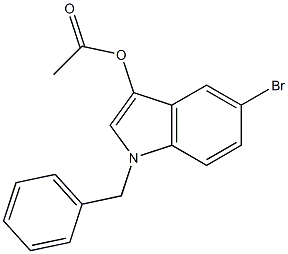 Acetic acid 1-benzyl-5-broMo-1H-indol-3-yl ester