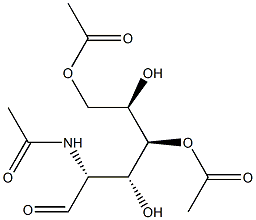 (N,4-O,6-O)-Triacetyl-D-GlucosaMine, , 结构式