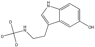 N-(Methyl-d3)serotonin,,结构式