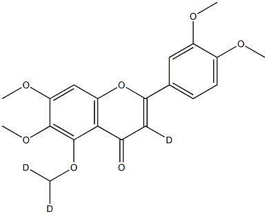 Sinensetin-d3 Structure