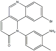 1-(3-aMino-4-Methylphenyl)-9-broMobenzo[h][1,6]naphthyridin-2(1H)-one