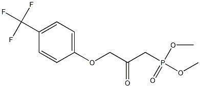 DiMethyl2-oxo-3-(4-(trifluoroMethyl)
phenoxy)propylphosphonate Structure