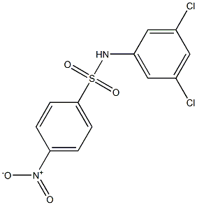 N-(3,5-Dichlorophenyl)-4-nitrobenzenesulfonaMide, 97% 化学構造式
