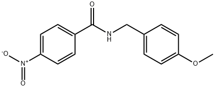 N-(4-Methoxybenzyl)-4-nitrobenzaMide, 97% Struktur