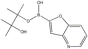 呋喃并[3,2-B]吡啶-2-硼酸 频哪醇酯,97% 结构式