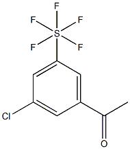 3'-Chloro-5'-(pentafluorothio)acetophenone, 97%