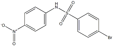 4-BroMo-N-(4-nitrophenyl)benzenesulfonaMide, 97% 化学構造式