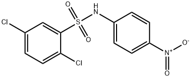 2,5-Dichloro-N-(4-nitrophenyl)benzenesulfonaMide, 97% Struktur