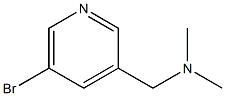 (5-BroMo-pyridin-3-ylMethyl)-diMethyl-aMine 化学構造式