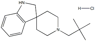 1'-(2,2-DiMethyl-propyl)-spiro[indoline-3,4'-piperidine] hydrochloride Structure