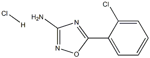 5-(2-Chloro-phenyl)-[1,2,4]oxadiazol-3-ylaMine hydrochloride Structure