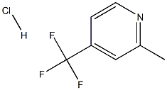 2-Methyl-4-(trifluoroMethyl)pyridine hydrochloride Structure