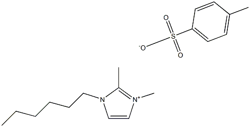 1-hexyl-2,3-diMethyliMidazoliuM  tosylate Struktur