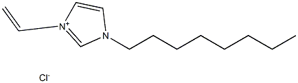 1-octyl-3-vinyliMidazoliuM chloride Structure